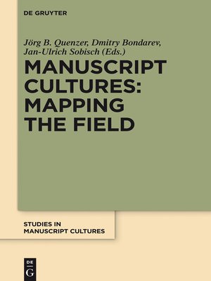 cover image of Manuscript Cultures